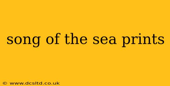 song of the sea prints
