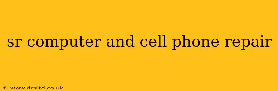sr computer and cell phone repair