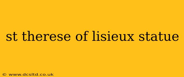st therese of lisieux statue