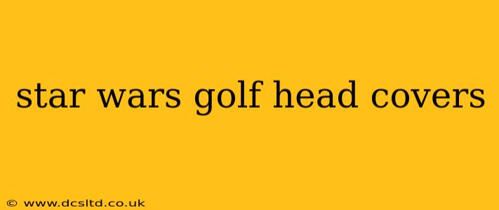 star wars golf head covers