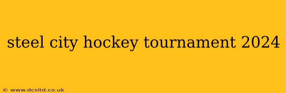steel city hockey tournament 2024