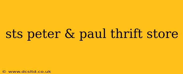 sts peter & paul thrift store