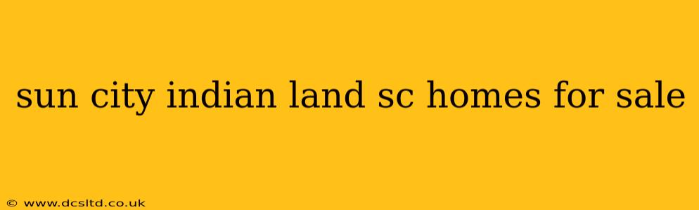 sun city indian land sc homes for sale