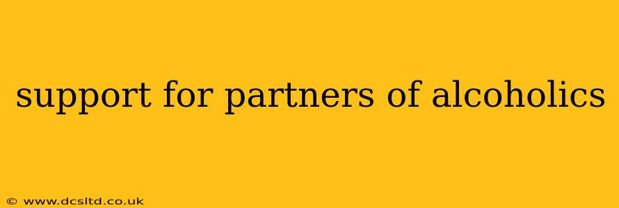 support for partners of alcoholics