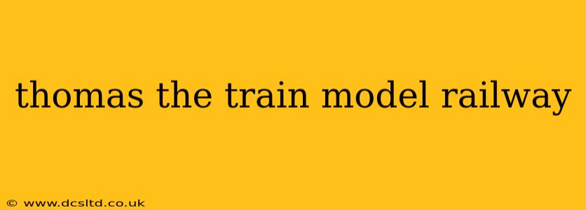 thomas the train model railway