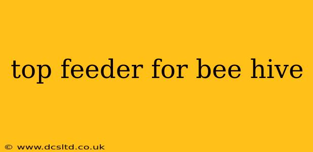 top feeder for bee hive