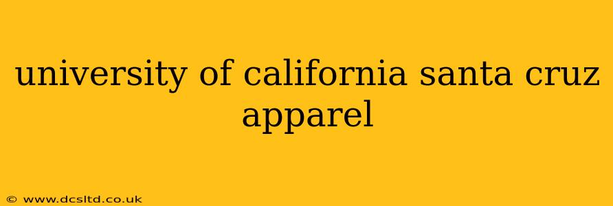 university of california santa cruz apparel