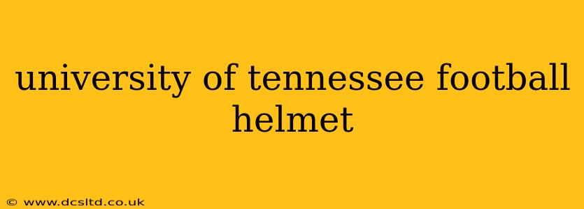 university of tennessee football helmet