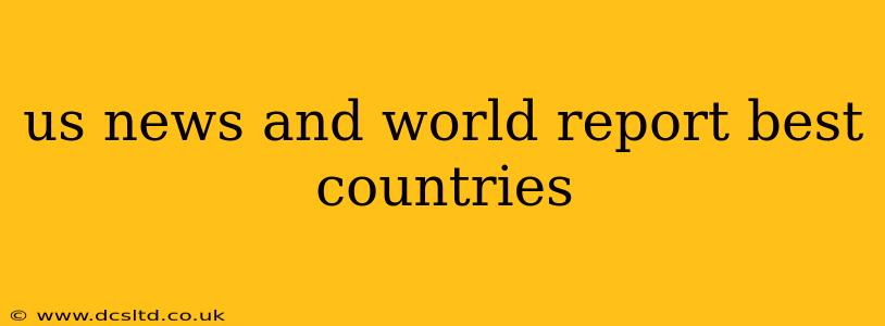 us news and world report best countries