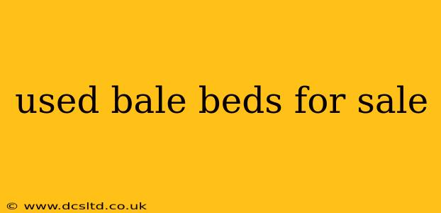 used bale beds for sale