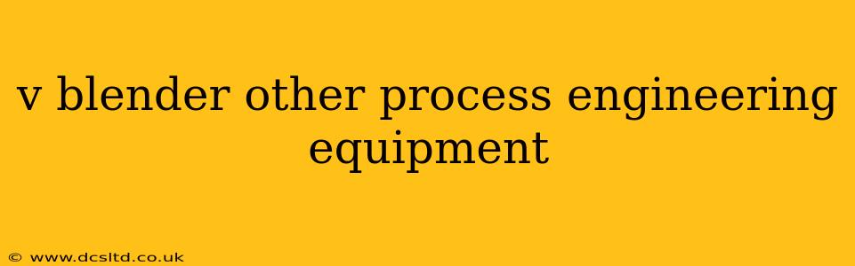 v blender other process engineering equipment