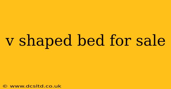 v shaped bed for sale