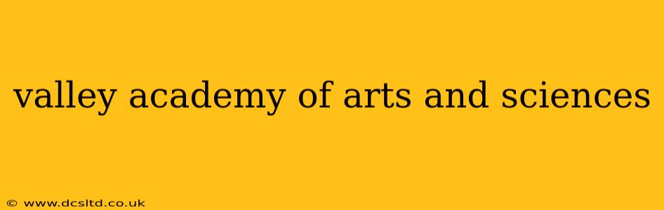 valley academy of arts and sciences