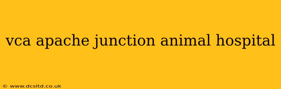 vca apache junction animal hospital