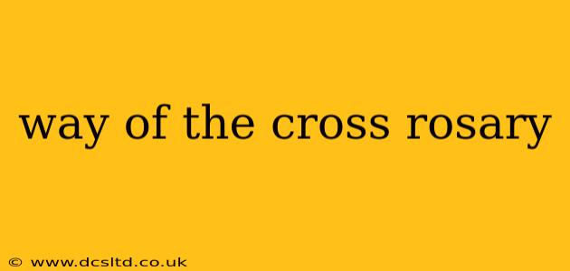 way of the cross rosary