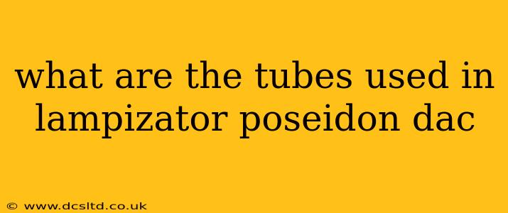 what are the tubes used in lampizator poseidon dac