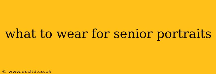 what to wear for senior portraits
