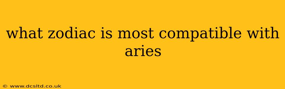what zodiac is most compatible with aries