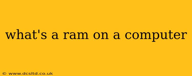 what's a ram on a computer