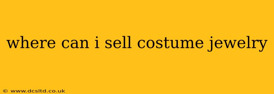 where can i sell costume jewelry