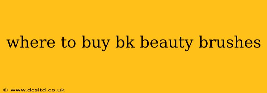 where to buy bk beauty brushes