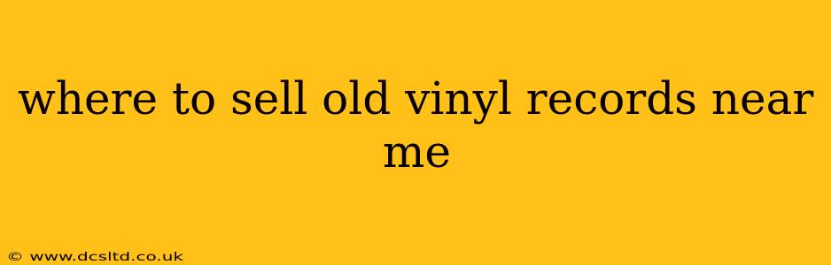 where to sell old vinyl records near me