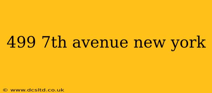 499 7th avenue new york