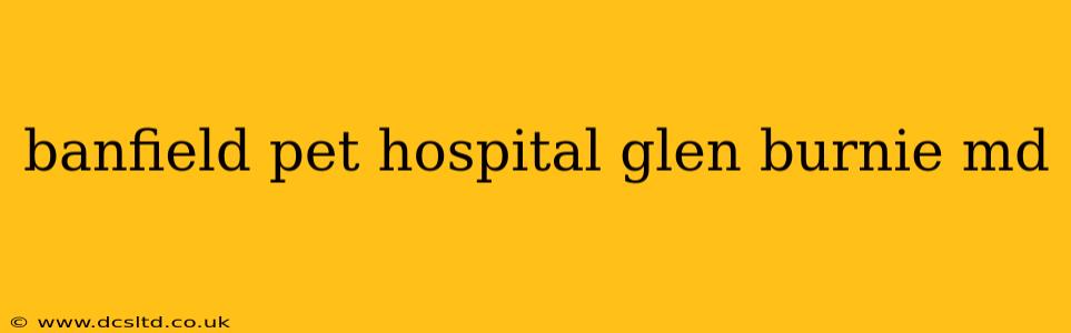 banfield pet hospital glen burnie md