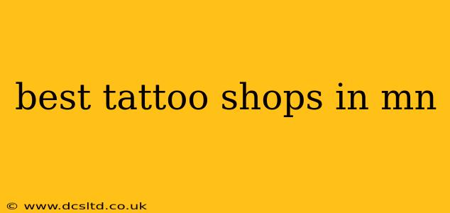 best tattoo shops in mn