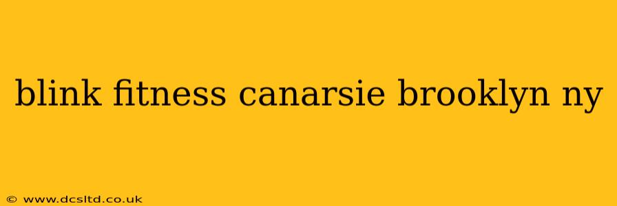blink fitness canarsie brooklyn ny