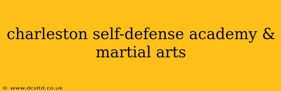 charleston self-defense academy & martial arts