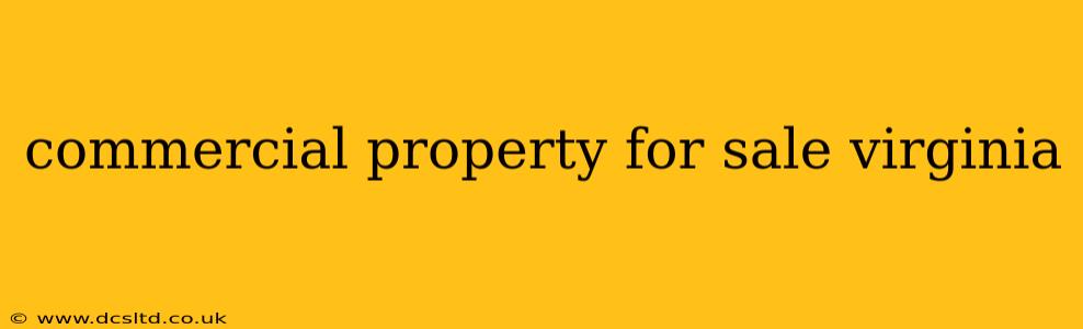 commercial property for sale virginia