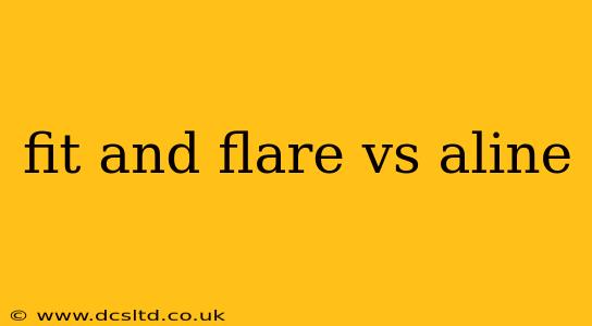 fit and flare vs aline