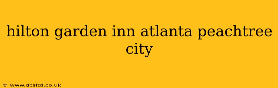 hilton garden inn atlanta peachtree city