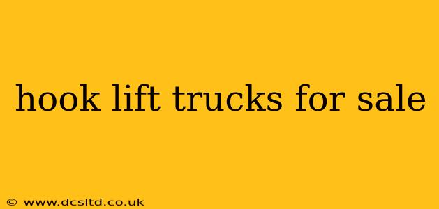 hook lift trucks for sale