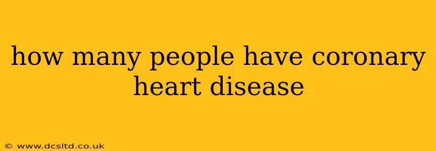 how many people have coronary heart disease