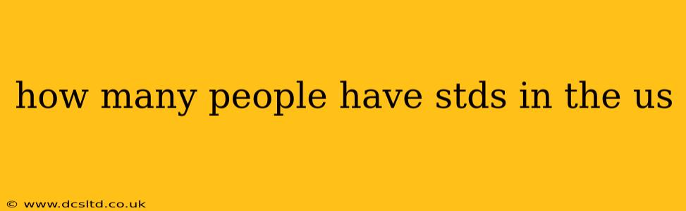 how many people have stds in the us