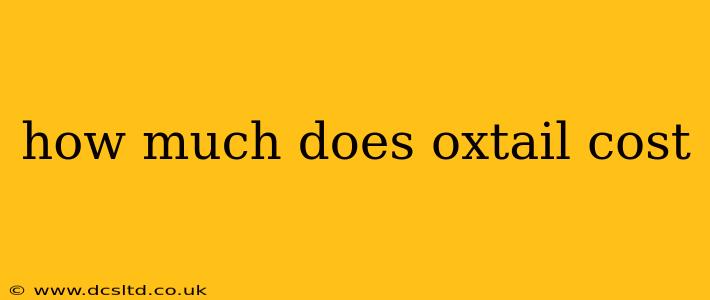 how much does oxtail cost