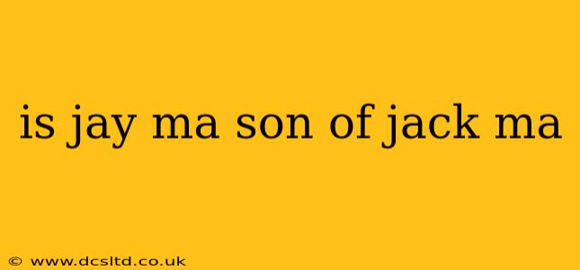 is jay ma son of jack ma