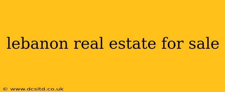 lebanon real estate for sale