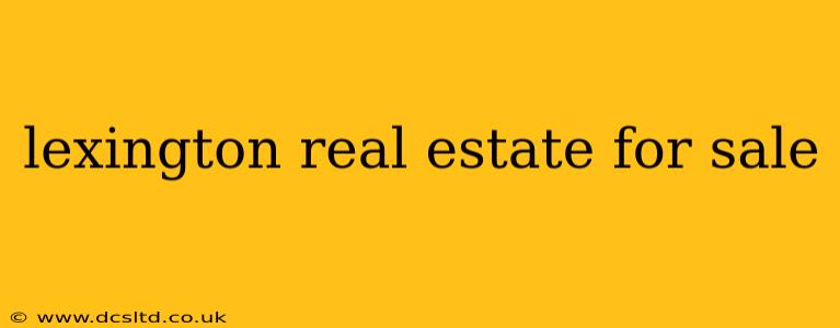 lexington real estate for sale