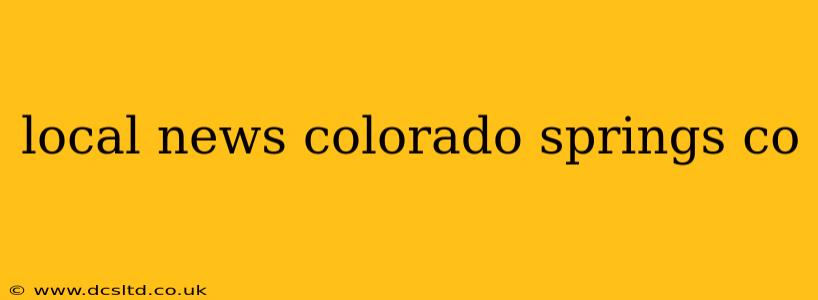 local news colorado springs co