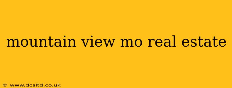 mountain view mo real estate