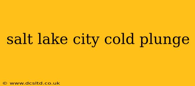salt lake city cold plunge